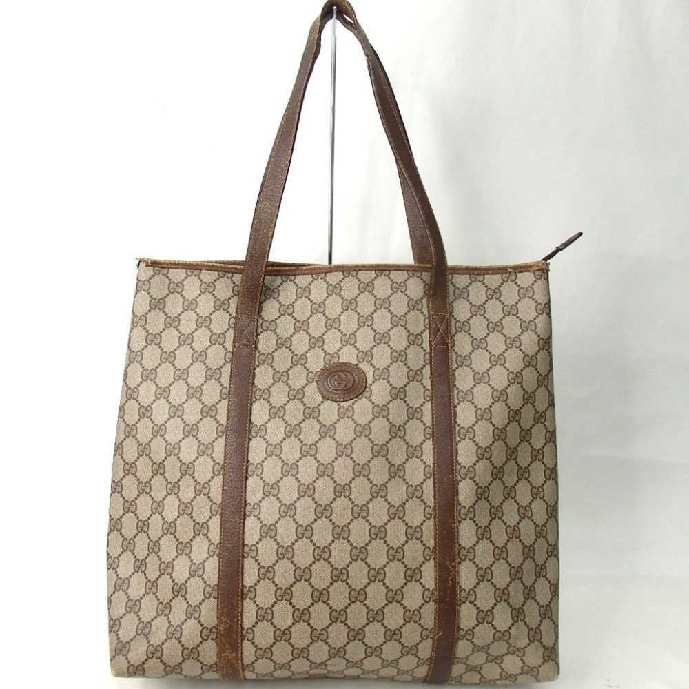 Sold Authentic GUCCI GG Tote Bag Vintage
